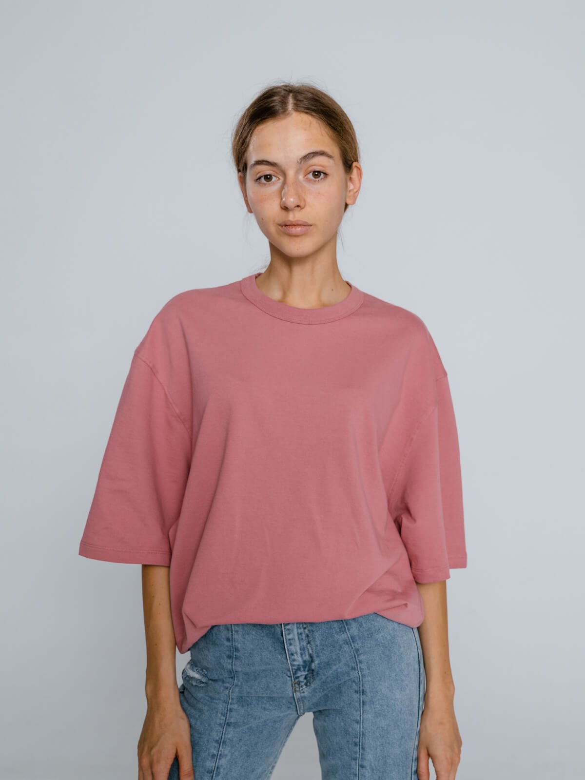Pink oversized t-shirt